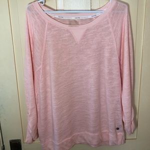 Light pink Calvin Klein long sleeve